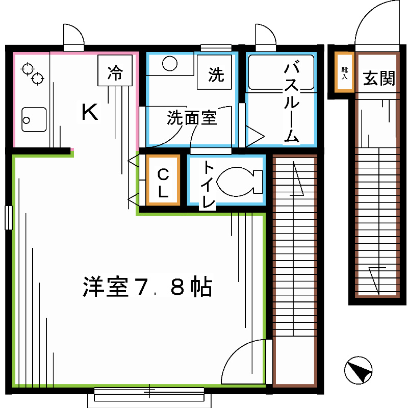 東京都中野区野方２丁目 間取り