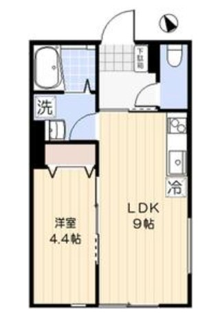 東京都中野区南台２丁目 間取り