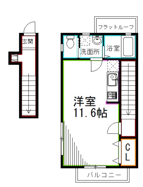 東京都杉並区高井戸西１丁目 間取り