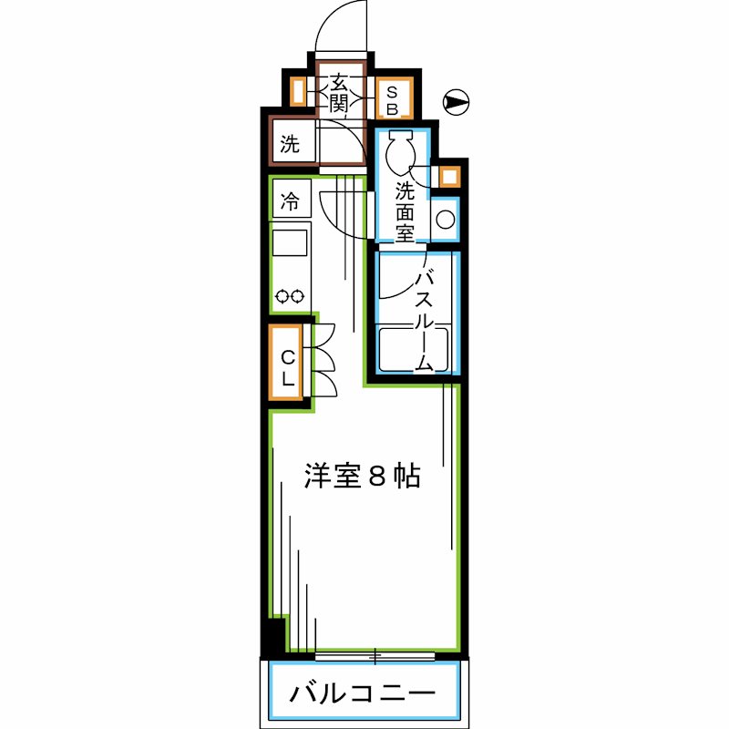 東京都杉並区高円寺北２丁目 間取り