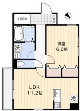 東京都中野区南台２丁目 間取り