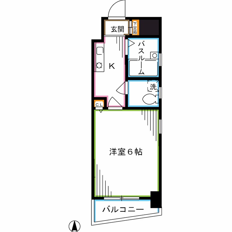 東京都杉並区高円寺南２丁目 間取り