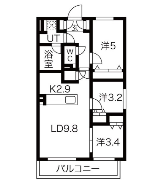 東京都練馬区上石神井４丁目 間取り