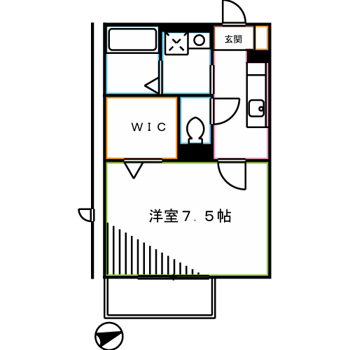 ルミエール2008 間取り