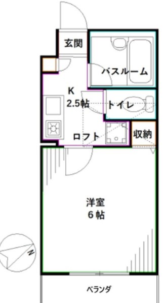東京都杉並区高円寺南５丁目 間取り