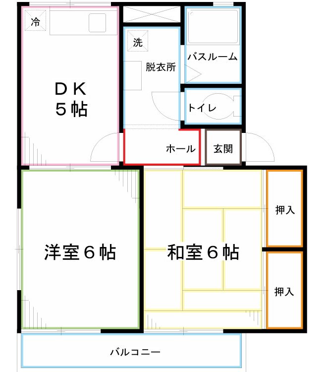 シティハイム　グランネール 間取り