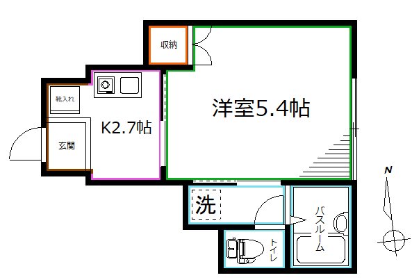東京都中野区若宮２丁目 間取り