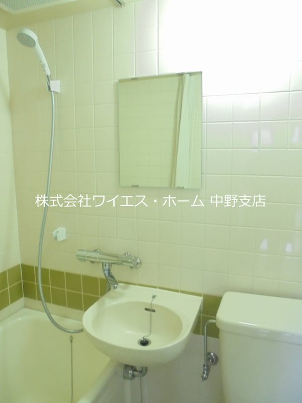 中野桃園パークハウス 洗面所