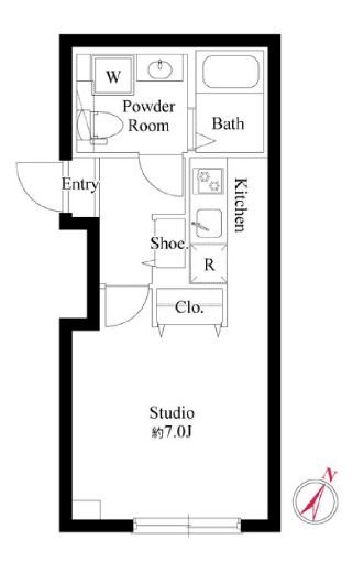 PARK SQUARE 荻窪 間取り