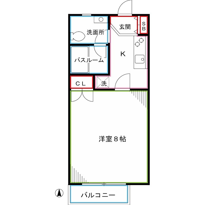 東京都杉並区高円寺南２丁目 間取り