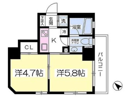 東京都杉並区上荻１丁目 間取り