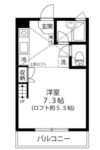 東京都中野区中野３丁目 間取り