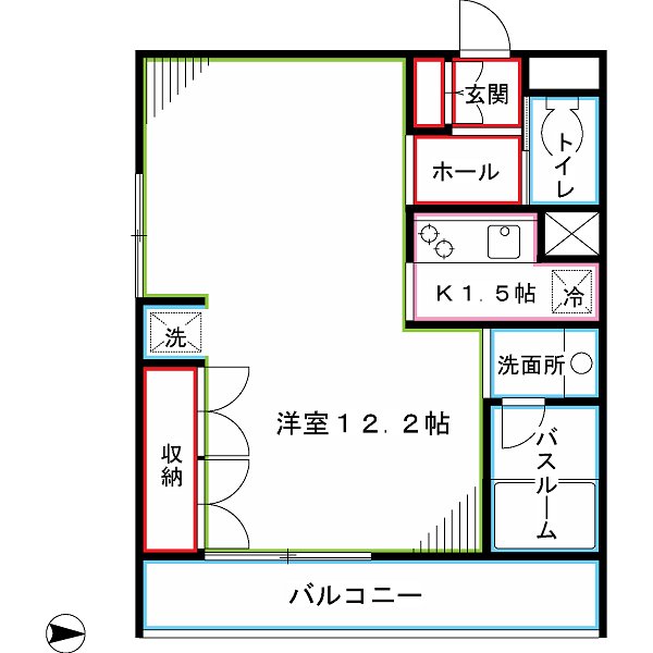 東京都杉並区和田２丁目 間取り