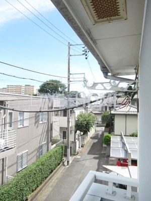 東京都中野区白鷺１丁目 ベランダ