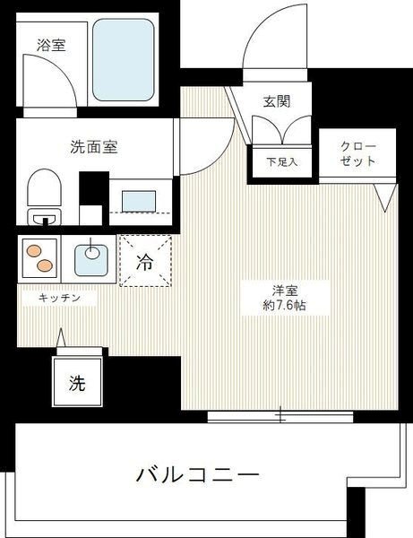 ダイナシティ西新宿 間取り