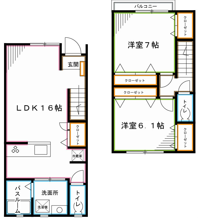 東京都杉並区阿佐谷南３丁目 間取り