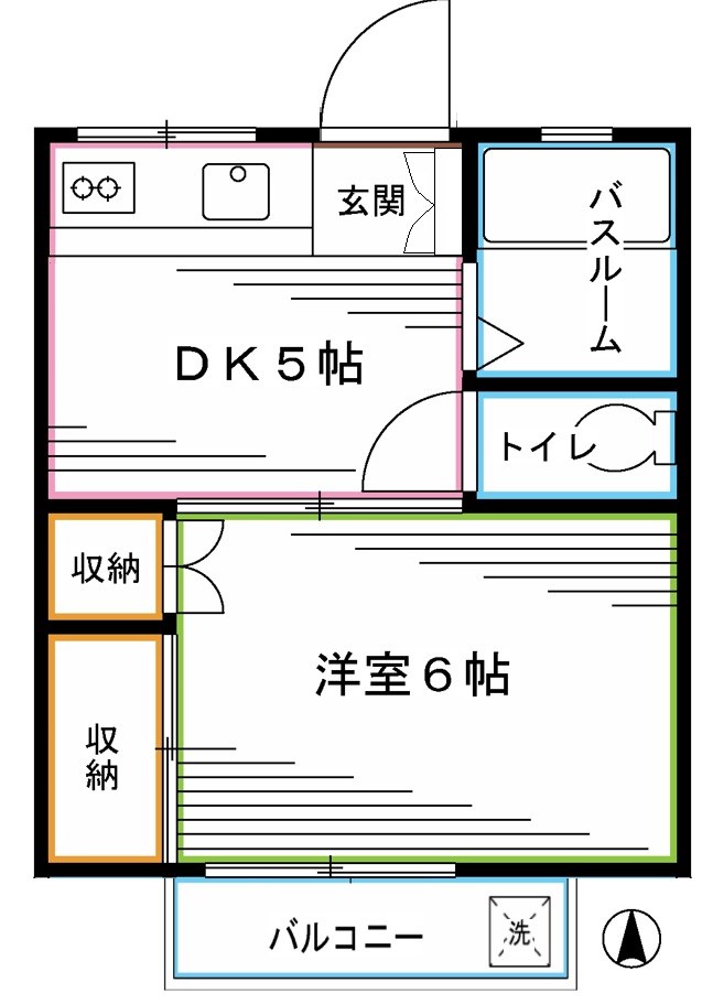 東京都杉並区阿佐谷北３丁目 間取り