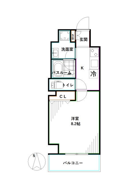 東京都杉並区高円寺北１丁目 間取り