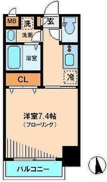 東京都新宿区下落合４丁目 間取り