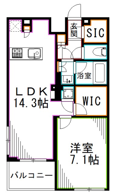 東京都杉並区西荻南４丁目 間取り