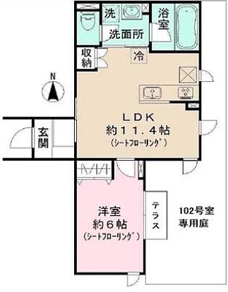 東京都中野区中央３丁目 間取り