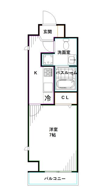 東京都杉並区高円寺南１丁目 間取り