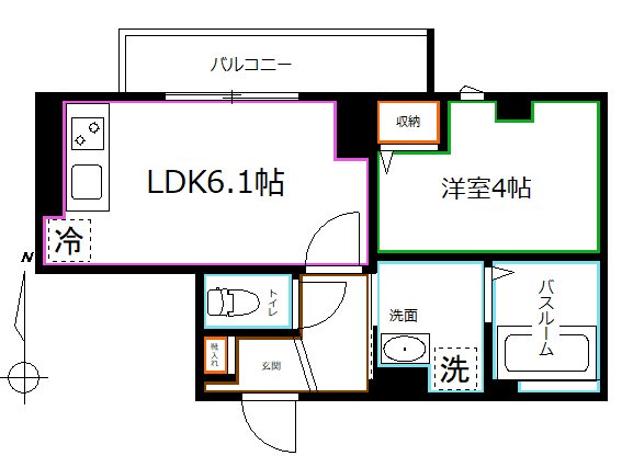 東京都杉並区阿佐谷北２丁目 間取り