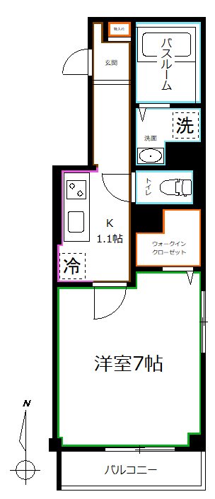 東京都杉並区阿佐谷北２丁目 間取り