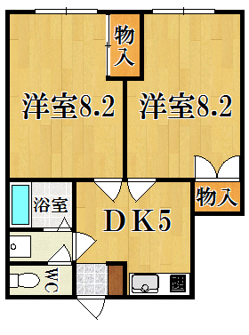 ハイツＭＲ－Ⅰ 間取り図