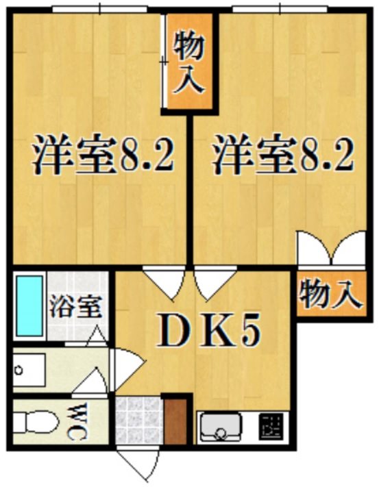 ハイツＭＲ－Ⅰ 間取り図