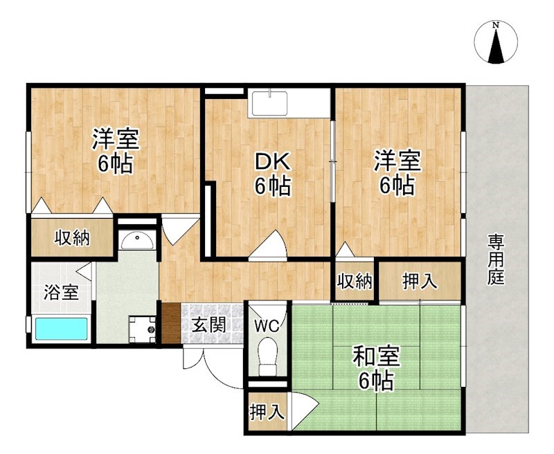 べルパレス 間取り図