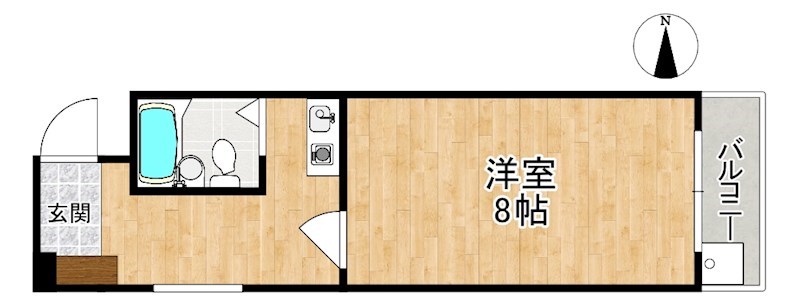 新大マンション 間取り図