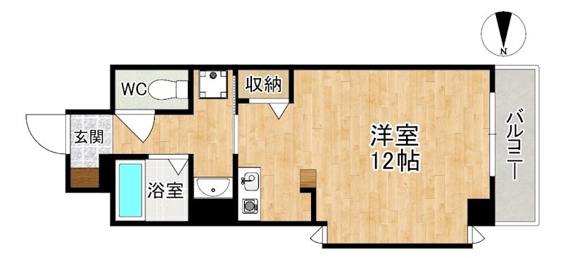 フレアコート奈良 間取り図