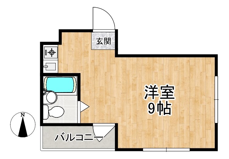 ハイネス桜井 間取り図