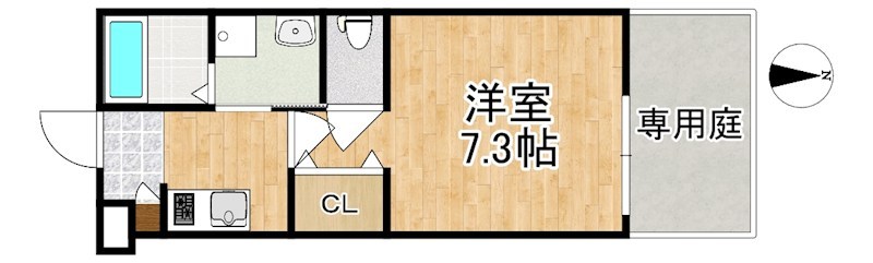 ＡＯＮＩ（アオニ） 106号室 間取り