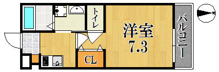 ＡＯＮＩ（アオニ） 106号室 間取り