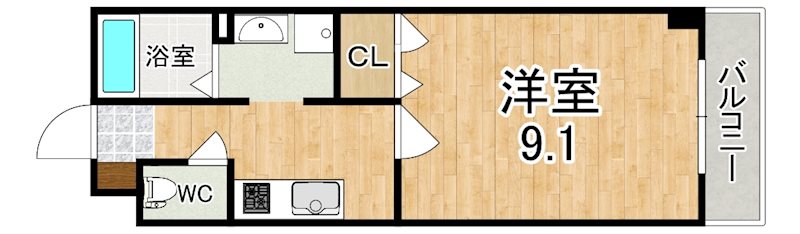 サウス・マ・メゾン 103号室 間取り