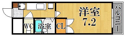 コート・デュ・ローズ 間取り図