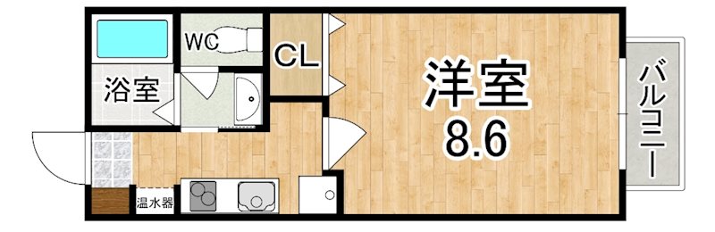 リヴェール高畑 間取り図