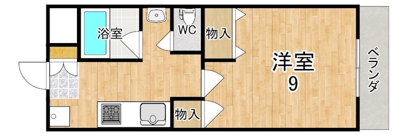 杉ヶ町北ビル 間取り図