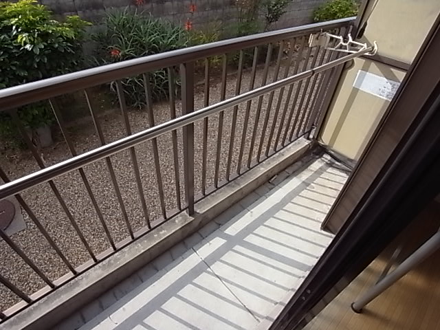 シャンクレール奈良 ベランダ