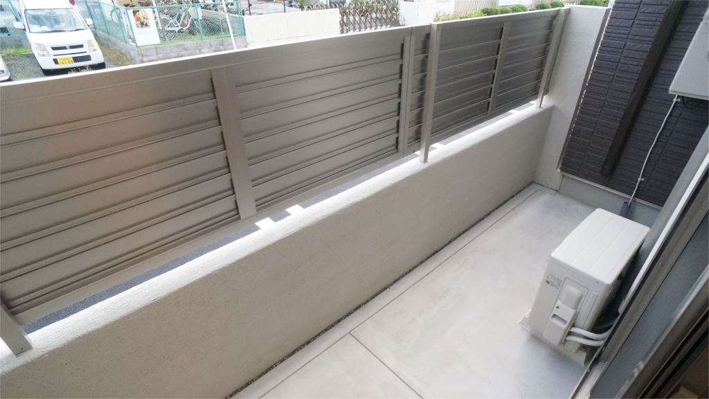 ウエストメゾン西木辻 ベランダ