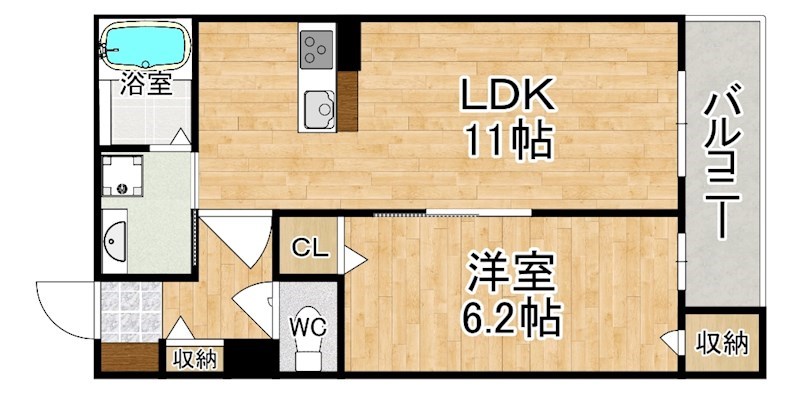 ウエストメゾン西木辻 間取り図