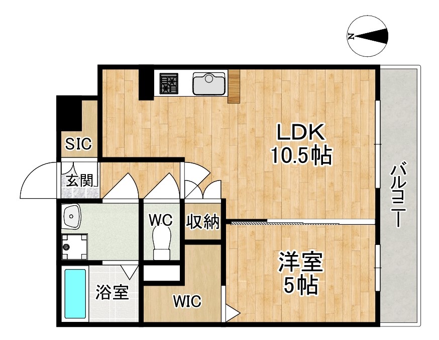 メゾン・ド・来夢 間取り図