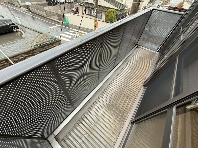 セントポーリア ベランダ