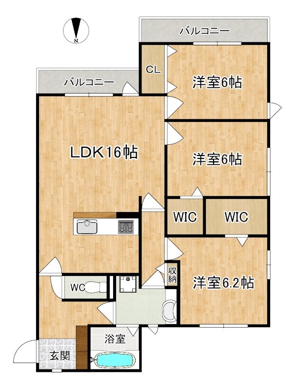 KOJIKA(こじか) 305号室 間取り