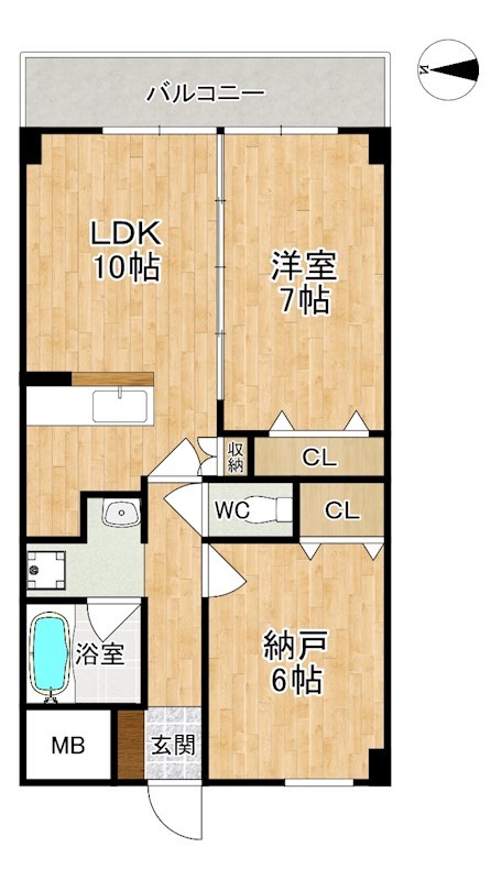 アルペンローゼ 間取り図