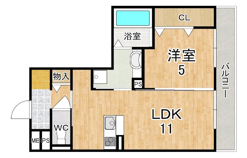 サン・ルイス 間取り図