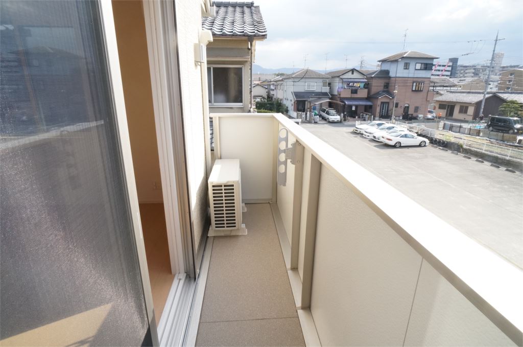 プラムコート大安寺　Ａ棟 ベランダ