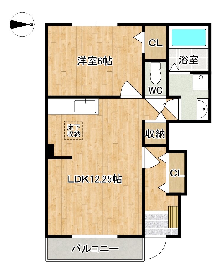 アルバ　Ⅲ 間取り図